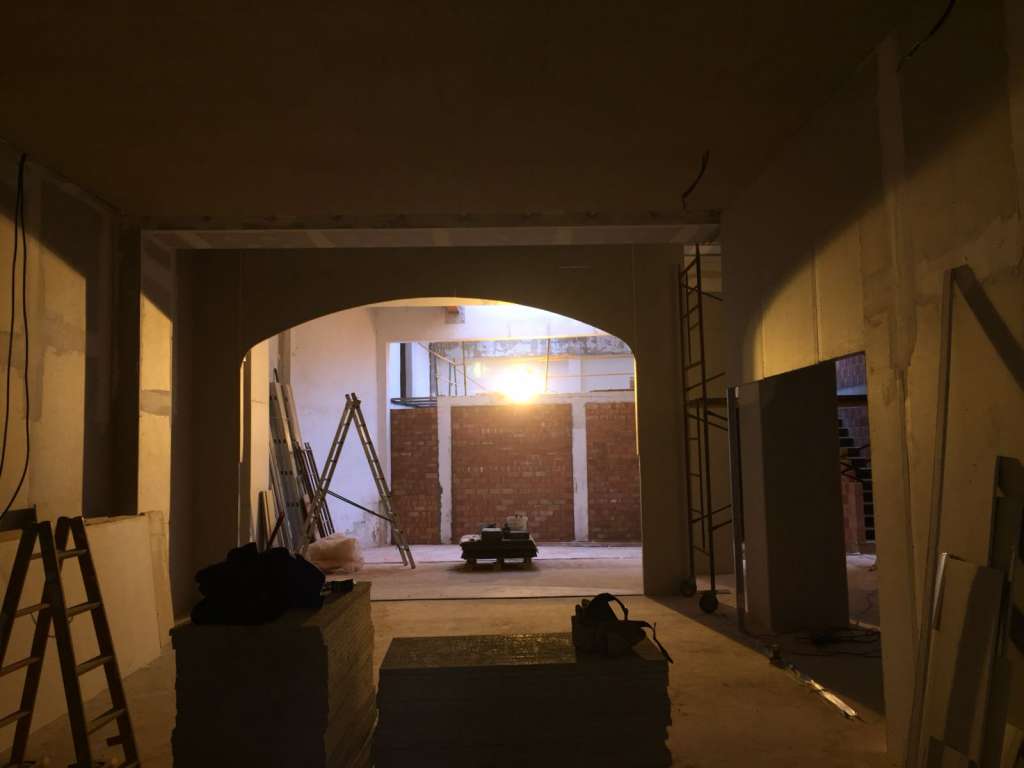 IMAGEN DE LAS OBRAS DE SALA NEGRA