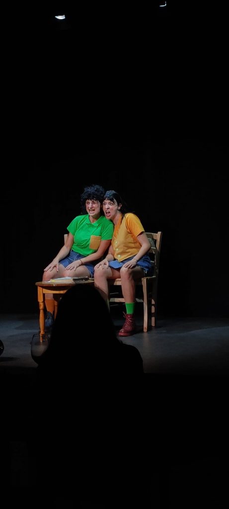 Hermanas Castillejos actuando en el Festival de Comedia de Sala Negra - Logroño